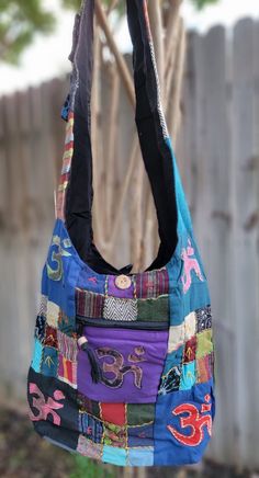 Hippie Multicolor Patchwork Bag, Multicolor Patchwork Hippie Shoulder Bag, Hippie Multicolor Patchwork Shoulder Bag, Multicolor Hippie Bag For Festivals, Multicolor Cotton Shoulder Bag For Festivals, Multicolor Hippie Shoulder Bag For Festivals, Multicolor Hippie Shoulder Bag With Patchwork, Traditional Multicolor Cotton Bag, Traditional Multicolor Cotton Shoulder Bag