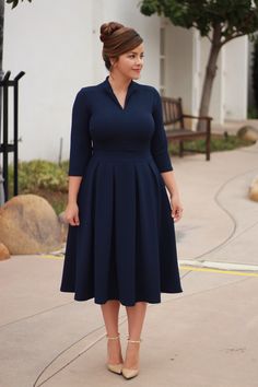 Our Jacqueline dress ❤️ M-4XL ❤️ please check measurements as they have changed since last fulfillment. Plus Size Dresses Uk, Modest Plus Size Fashion, Modest Plus Size, Moda Curvy, Big Size Dress, Plus Size Cocktail Dresses, Modest Dresses Casual, فستان سهرة