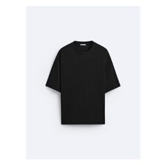 Regular fit T-shirt. Round neck and short sleeves. Round Neckline, Access Denied, Round Neck, Tee Shirts, Short Sleeves, Zara, Texture, Mens Tshirts, T Shirt