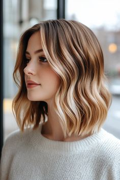 Get inspired for your next cut with modern long bob hairstyles! Discover sleek, stylish options that bring a fresh twist to a classic look. 💁‍♀️🌟 #LongBob #ModernHairstyles #HairInspiration Long Bob Hairstyles, Favorite Hairstyles, Modern Hairstyles