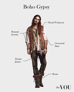 25 Types of Boho Styles - Most Popular and Trendy Boho Men Style, Bohemian Outfits, Bohemian Men, Bohemian Style Men