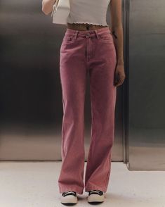 #jeans #denim #vintage #pinkjeans #casualstyle #springjeans #pants #streetstyle #jeans2023 #vintagestyle #pantsforeveryday #fashionphotography #fashionlook #fashionset #outfit2023 #fashion2023 #lookof2023 #lichibrand #spring2023 #springlook #relaxedjeans #summer2023 #summerstyle #summerlook Trendy Wide Leg Flare Jeans For Fall, Trendy High Waist Cropped Jeans, Trendy Straight Jeans For Spring, Trendy Cotton Cargo Pants, Trendy Straight Fit Jeans For Spring, Trendy Pink Flare Jeans For Fall, Cotton High-waisted Flare Jeans For Fall, Spring High Waist Cargo Jeans, High-waisted Cotton Flare Jeans For Fall