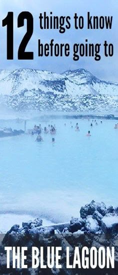 the blue lagoon in iceland is one of the best things to see on this trip