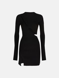 THE ATTICO Black mini dress Pants Colorful, Cropped Sweaters, Feather Jacket, Fall Winter Dresses, The Attico, Airport Fashion, Mini Dresses For Women, Black Mini Dress, Oversized Blazer