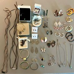 This Is A Lot Of Jewelry With A Mix Of Pandora, Alex & Ani, Jax Kelly, Artist Handmade Jewelry And Misc. Valued Over $650. Selling All Together And Asking $200. Make An Offer! Includes Everything Shown In Picture. The Pandora Bracelet Is A Size Small, The White Pandora Ring Is A Size 8. Other Rings Are Small Rings Meant To Be Worn Around The Knuckles. The Two Bracelets On The Right Are Wrap Bracelets. Some Of This Jewelry Is Handmade By Local Artists In Montana, Asheville North Carolina, Nashville Tennessee, And Key West Florida! Lot Of Jewelry, Pandora Ring, Jewelry Pandora, Asheville North Carolina, Pandora Rings, Key West Florida, Wrap Bracelets, Small Rings, Nashville Tennessee