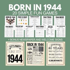 a poster with the words born in 1994 and then it's written on it