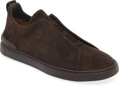 Brown Leather Slip-on Sneakers With Leather Sole, Low-top Suede Slip-on Sneakers With Leather Sole, Suede Slip-on Low-top Sneakers With Leather Sole, Slip-on Suede Sneakers With Leather Sole, Brown Low-top Suede Slip-on Sneakers, Brown Suede Slip-on Sneakers With Rubber Sole, Brown Suede Slip-on Sneakers With Textured Sole, Slip-on Leather Sneakers With Suede Lining, Leather Slip-on Sneakers With Suede Lining