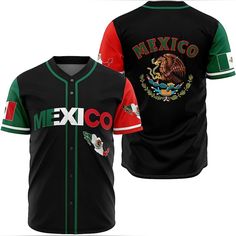 New W Tags Mens Mexico National Baseball Jersey Multiple Sizes Introducing The All-New Mexico National Baseball Jersey, Designed With Both Style And Performance In Mind. This Authentic Jersey Comes Brand New With Tags, Ensuring You Get A Top-Notch Product That Guarantees The Utmost Quality. Represent Your Love For Mexican Baseball In This Officially Licensed Jersey, Featuring The Iconic Colors And Crest Of The Mexico National Team. Whether You're At The Ballpark, Cheering From The Stands, Or Hit Mexico National Team, Softball Jerseys, Baseball Jersey Men, Nationals Baseball, Mexican Flag, Mexican Flags, Mexico Flag, Baseball Jersey Shirt, Sports Shirt