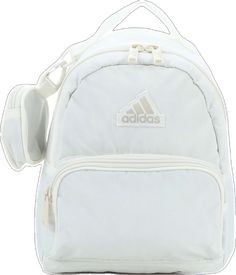 White Sports Backpack For Back To School, White Adidas Sporty Backpack, Adidas Sporty White Backpack, Adidas White Sporty Backpack, White Adidas Backpack For School, Adidas White Standard Backpack, White Adidas Backpack For Daily Use, Bagpack, Mini Backpack