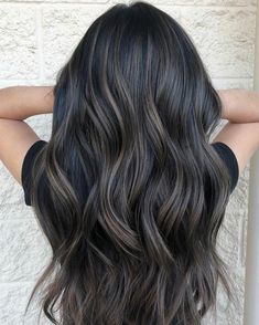 Purple Balayage, Black Hair Balayage, Dark Brunette Hair, Wedding Ready, Brown Hair Inspo, Ombre Hair Blonde, Brunette Balayage Hair