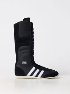 Sneakers ADIDAS ORIGINALS Woman color Black Adidas Originals Sneakers, Basket Noir, Adidas Sneakers Women, Baskets Adidas, Adidas Originals Women, Sneakers Adidas, Adidas Sneaker, Casual Sneakers Women, Italian Fashion Designers