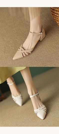 Heels Slingback, Slingback Shoes, Leather Items, Pump Shoes, Block Heels, Rubber Sole, Heel Height, Leather Upper, Shoes Heels