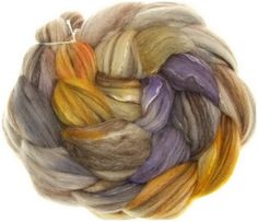 a skein of multicolored wool sitting on top of each other