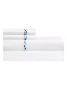 two white sheets with blue lines on them