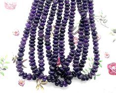 "Natural Amethyst Melon Carved Beads AAA Purple Amethyst Polish Pumpkin 16\"Strand African Amethyst carving Melon Wholesale Gemstone Jewelry Gemstone : Purple Amethyst  Shape : Melon Pumpkin Size : 7-10 MM  Length : 8 Inches AND 16 Inches POLISHED CARVED  BEST SUITABLE FOR JEWELLERY MAKING, NECKLACES, AND BRACELETS. If you are satisfied with what we are serving you then its our victory that we have served you with what you actually wanted. We ship everyday of the week form. We ship same day or the next business day once your order has been received. We are committed to give you the best service! Please feel free to email us for any of your questions, concerns or suggestions about the product. ABOUT DIVYAGEMSINDIA  We are working with an experience of more than 30 years. All the products th Purple Rondelle Gemstone Beads, Lavender Gemstone Beads Crystal Necklace, Handmade Amethyst Purple Beads, Amethyst Crystal Necklaces With Polished Round Beads, Lavender Crystal Necklaces With Round Gemstone Beads, Lavender Amethyst Crystal Necklaces With Round Beads, Lavender Crystal Necklace With Round Gemstone Beads, Handmade Purple Amethyst Beads, Purple Amethyst Beads For Jewelry Making