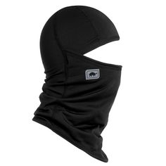 The midweight Quantum Balaclava is constructed with single-layer Comfort Shell™ and designed with a ton of great features. Comfort Shell™ is breathable, quick-drying and brushed on the inside for added warmth and comfort. The Quantum has a hinged convertible top which can be worn up or down. It features an extra-long, contoured neck that adds protection when your jacket is not fully-zipped and the front panel is lined with micro fleece to add warmth and protection. This is the perfect balaclava Solid Functional Balaclava For Outdoor Use, Functional Solid Color Balaclava For Outdoor, Black Windproof Midweight Balaclava, Midweight Windproof Black Balaclava, Black Midweight Windproof Balaclava, Black Windproof Functional Balaclava, Black Functional Windproof Balaclava, Functional Black Windproof Balaclava, Functional Sports Balaclava In Solid Color