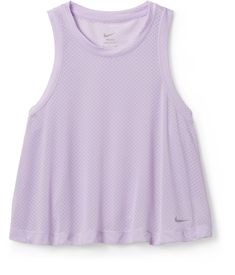 Up for a workout or down to chill  the women's Nike One Classic tank top is ready for whatever with its easy-fitting style and sweat-wicking tech that help you feel confident  comfortable and dry. Moisture-wicking Summer Sportswear Top, Summer Stretch Tops For Light Sports, Stretch Tops For Light Sports In Summer, Summer Moisture-wicking Workout Tops, Moisture-wicking Tops For Summer Workouts, Breathable Tops With Medium Support For Summer, Summer Sportswear Tops With Go-dry, Casual Mesh Running Top, Sporty Athletic Fit Tops For Summer