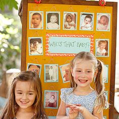 Plan a Fun-Filled Family Reunion: Guess Who? (via Parents.com) Baby photos, kids guess who they are! Lawn Twister, Reunion Games, Family Reunion Games, Family Reunion Planning, Reunion Ideas, Family Get Together, Family Picnic