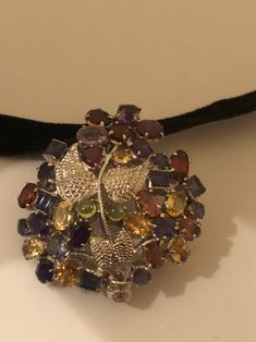 Vintage Handmade Genuine Mixed Gemstone 925 Sterling Silver Rhodium Brooch https://www.etsy.com/listing/488953377/vintage-handmade-genuine-mixed-gemstone?utm_source=crowdfire&utm_medium=api&utm_campaign=api Formal Multicolor Gemstone Brooches, Elegant Multicolor Collectible Brooches, Luxury Sterling Silver Gemstone Brooches, Elegant Multicolor Gemstone Brooches, Fine Jewelry Multi-stone Brooches As Gift, Fine Jewelry Multi-stone Brooches For Gift, Silver Gemstones With Jewels In Fine Jewelry Style, Sterling Silver Pendant Brooch In Fine Jewelry Style, Sterling Silver Pendant Brooch Fine Jewelry