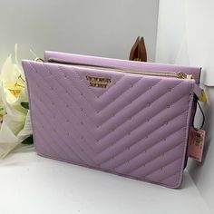 Lilac W/ Gold Chain For Shoulder Or Strap To Match Nwt ~ Never Carried Gold Studding On Front Of Bag Zippered Compartment Snap Closure Compartment Color Is Very Pretty Gold One Piece, Skins Mini, Sequin Purse, Sequin Clutch, Pink Wristlet, Velvet Clutch, Gold Clutch, Mini Pouches, Black Sparkle