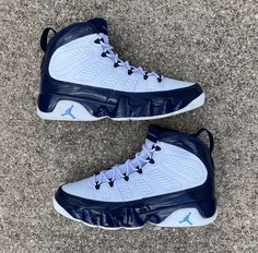 Nike Air Jordan 9 Retro UNC Size 9 Worn 1x (Condition is almost new) Comes with Original Box and Receipt 100% Authentic Air Jordan 9 Retro, Jordan 9 Retro, Air Jordan 9, Jordan 9, Nike Air Jordan, Air Jordan, Air Jordans, Nike Air, Athletic Shoes