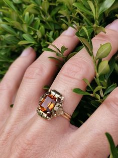 Beautiful 1950s vintage silver citrine ring, US Size 7 1/2, in good vintage condition. Box on the photos not included! Diameter: approx. 20 mm (0.7 inch) Material: silver, citrine total weight: 3 g US Size: approx. 7 1/2 (EU size 56) A stunning religious shop well worth a visit ... https://etsy.me/2NNNK4g Memento Mori Ring, Wedding Anniversary Rings, Citrine Ring, Antique Engagement Rings, Aquamarine Rings, German Silver, Love Ring, 1950s Vintage, Slovenia