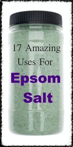 Epsom salt has been used for centuries as a natural remedy for a number of ailments, and also has many beauty, gardening and household uses. #jimmie90952 Uses For Epsom Salt, Epsom Salt Uses, Iodized Salt, Natural Healing Remedies, Avocado Smoothie, Diy Remedies, Natural Therapy, Natural Diy, Natural Remedy