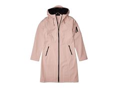 Ilse Jacobsen Soft Shell 3/4 Long Functional Rain Coat - Women's Coat : Adobe Rose : The raincoat, reimagined. While standard rain slickers provide impermeable protection, they lack essential breathability. An Ilse Jacobsen Soft Shell 3/4 Long Functional Rain Coat provides waterproof and highly breathable protection in one stylish package to keep cool, wet weather from ruining your day. Knee-length, longline softshell rain jacket features lightly tailored princess seams designed to follow the bo Rain Slicker, 1996 Retro Nuptse Jacket, Retro Nuptse Jacket, Ilse Jacobsen, Rain Gear, Princess Seams, Rain Coat, Wet Weather, Keep Cool