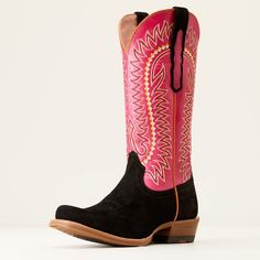 Derby Monroe Western Boot | Ariat Western Footwear, Ariat Boots, Western Store, Boot Companies, Design Stand, Cowgirl Western, Western Hats, Western Boot, Toe Designs