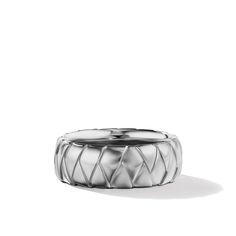 David Yurman Cairo Wrap Band Ring in Sterling Silver David Yurman Mens, David Yurman Ring, Symbol Of Protection, Sterling Silver Mens, High Jewelry, David Yurman, Silver Man, Unique Engagement Rings, Ancient Egypt