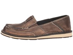 Ariat Cruiser Women's Slip on Shoes Metallic Bronze Brown Casual Slip-on Sneakers For Outdoor, Outdoor Slip-ons With Cushioned Footbed, Cushioned Slip-ons For Outdoor Activities, Cushioned Slip-ons For Outdoor, Outdoor Slip-on Sneakers, Casual Brown Loafers For Boating, Comfortable Canvas Slip-ons For Outdoor, Comfortable Brown Slip-on Sneakers, Casual Brown Slip-ons For Outdoor