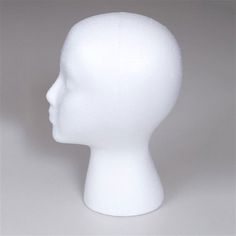 STYROFOAM HEAD FORM - TWC- The Wig Company Synthetic Wig Care, Wig Styling Tips, Ringlet Curls, Volumizing Mousse, Styrofoam Head, Wig Care, Wig Companies, How To Wear A Wig, Wig Styling