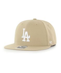 PRICES MAY VARY. Wool Blend Material Structured Crown, Flat Visor, Adjustable Snapback Raised Embroidery Front One Size Fits All The No Shot '47 Captain has a structured crown, flat visor, and an adjustable snapback with raised embroidery on the front. Made from Wool Blend material. Tan Dodgers Hat, Beige La Dodgers Hat, Dodgers Hat, Detroit Game, Dodger Hats, 47 Brand, Los Angeles Dodgers, Snapback Hat, Snapback Hats