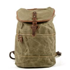 This Mens Canvas Vintage Backpack Rucksack Drawstring is perfect for men who is looking for a stylish and versatile accessory. It features a unique outlook with drawstring closure, allowing you to store your items securely. It is perfect for school, work, travel, or any other occasion, making it a great choice for anyone. It is easy to carry, while still providing enough space for all your essentials. It is sure to make a statement.     ITEM STRUCTURE   
- 1 x Main Compartment 
- 1 x Flap Buckle Casual Canvas Duffle Bag Backpack, Casual Softback Backpack For Outdoor Activities, Casual Canvas Backpack With Waxed Finish, Casual Duffle Backpack For Outdoor Activities, Khaki Softback Backpack For Travel, Casual Khaki Duffle Bag For Outdoor Activities, Khaki Softback Travel Backpack, Casual Khaki Duffle Bag For Outdoor, Casual Backpack For Daily Use With Canvas Lining