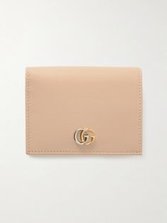 Gucci's wallet is made from durable textured-leather, so it will easily withstand constant use and survive knocks and scrapes in the bottom of your bag. Topped with a two-tone logo plaque, it's fitted with five card slots and a zipped compartment to secure coins. Gucci Soft Leather Bag For Daily Use, Gucci Soft Leather Everyday Bag, Gucci Soft Leather Bag For Everyday, Gucci Brown Calf Leather Bag, Brown Gucci Calf Leather Bag, Gucci Rectangular Wallet With Rfid Blocking, Designer Gucci Wallet With Rfid Blocking, Gucci Luxury Wallets With Rfid Blocking, Gucci Luxury Wallet With Rfid Blocking