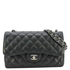 #ad Top Rated CHANEL Classic Jumbo Double Flap Quilted Caviar Leather Shoulder Bag Black, fashion handbags Chanel Jumbo Flap, Chanel Classic Jumbo, Chanel Handbags Classic, Chanel Jumbo, Chanel Flap Bag, Shoulder Bag Black, Chanel Black, Chanel Handbags, Flap Bag