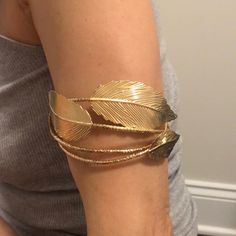 Channel Your Inner Greek Goddess With This Beautiful Piece Of Jewelry. The Leaf Detailing Is Stunning And The Gold Shimmer’s. It’s Adjustable So You Can Tighten Or Enlarge It As Needed. Goddess Branding, Desert Goddess, Goddess Jewelry, Arm Cuff, The Leaf, Gold Shimmer, Greek Goddess, The Gold, Mood Board