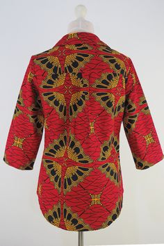 This African Print Shirt for Woment is sure to give your look a seriously chic update. Product Features Please Compare your Measurements To our Size Chart Before Purchase 3/4 Length Sleeve Shallow Shirt Neckline Front Snap Button Closure Regular fit- true to size Machine/Hand wash 100% Ankara Print Cotton Delivery Time This item will be processed within 3 business days (Excluding Weekends and Holidays). Once products ships it can take up to 15 Business days depending on your location. A tracking African Print Shirt, Hair Wrap Scarf, African Shirts, Ankara Print, Fitted Shirt, African Pattern, Midi Skirt Pencil, African Food, African Inspired