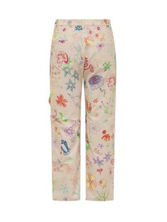 Long jeans. Button and zip closure. Six pockets. Belt loops. All-over floreal doodle pattern print.Composition: 100% Cotton Floral Doodle, Heeled Rain Boots, High Heel Rain Boots, Drawn Floral, Lingerie Bag, Long Jeans, Jeans Button, Boot Accessories, Doodle Patterns