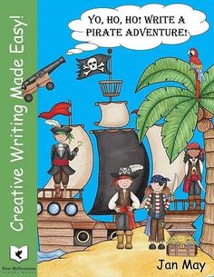 a children's book with pirate characters on it