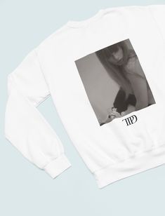 TTPD - Taylor Swift *Photo on Back* Crewneck Sweater (More Colors Available) Swift Photo, Crewneck Sweater, On Back, Crew Neck Sweater, Taylor Swift, Swift