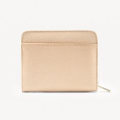 This is a luxury designer small wallet for women with a coin purse and billfold.  It is made in an artisan workshop that produces specialist leather goods for the major European fashion houses, and now Cecily Clune.  Attention to detail and materials used are exquisite. It is made from premium goat pebbled leather which is durable, lightweight and the highest quality, lined with red sheep leather and suede.  It features an external slip pocket, internal zipped coin pocket, 3 card holders and lar Elegant Coin Purse With Rfid Blocking For Daily Use, Elegant Everyday Coin Purse With Card Slots, Elegant Rfid Blocking Coin Purse For Daily Use, Elegant Compact Trifold Wallet For Everyday Use, Elegant Compact Trifold Wallet For Daily Use, Elegant Rfid Blocking Coin Purse, Luxury Rfid Blocking Coin Purse, Elegant Beige Wallet With Coin Pocket, Elegant Beige Wallets With Coin Pocket