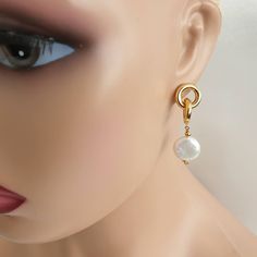 Coin pearl earrings, Baroque pearl earrings, White pearl earrings, Link chain earrings, Modern earrings, Real pearl earrings, Long bridal earrings, bridesmaid earrings, mothers day gift, pearl drop earrings, gold hoop earrings, freshwater pearl earrings DESCRIPTION Pearls have evolved into one of the most popular trends that started in 2020 and they're going to maintain their place among the trends for year 2021. The listing is for a one pair of earrings. You can choose from three styles: 1 styl Elegant Baroque Pearl Earrings With Pearl Chain, Elegant Baroque Pearl Chain Earrings, Formal Baroque Pearl Chain Earrings, Baroque Pearl Jewelry, Pearl Earrings Long, Baroque Pearls Jewelry, Coin Pearl Earrings, Long Bridal Earrings, Real Pearl Earrings