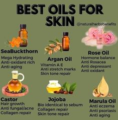 Best Oils For Skin, Best Oil For Skin, Courge Spaghetti, Natural Oils For Skin, Anti Aging Vitamins, Essential Oils For Skin, Daily Health Tips, Learn Something New, Natural Therapy