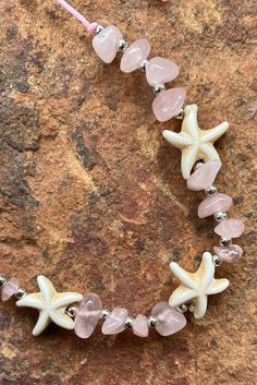 Hawaiian Starfish and Crystal Beaded Anklet/bracelet With Adjustable Chain - Etsy Ocean-inspired Starfish Shell Necklace For Summer, Summer Ocean-inspired Starfish Shell Necklace, Shell Strand Necklace With Starfish Charm, Strand Shell Necklace With Starfish Charm, Handmade Shell Starfish Jewelry, Handmade Starfish Shell Jewelry, Handmade Starfish Shaped Shell Jewelry, White Starfish Shell Gift, Handmade Starfish Shell Necklace