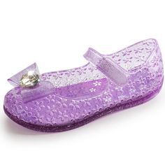 PRICES MAY VARY. 【SOFT & COMFORTABLE】These girls princess sandals are made of high-quality PVC material. Hollow design make shoes more breathable,let kids can keep feets cool all day. These flat come with removable and sweatproof insole make shoes more comfortable. 【Easy to Wear & Non-Slip】Convenient buckle straps let children can easy to put on and take off by themselves. The anti-slip sole for better control of movement to avoid injuries while children running,walking and activities. 【Occasion Frozen Shoes, Princess Sandals, Frozen Cosplay, Children Running, Shoes Princess, Elegant Girls, Sparkly Shoes, Elegant Girl, Picture Description