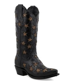 Stylish Footwear, Star W, Footwear For Women, Western Store, Cowgirl Western, Western Cowgirls, Western Hats, Western Cowgirl, Black Star