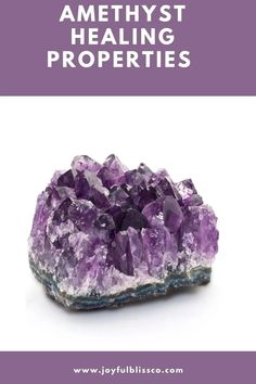 Amethyst is part of the quartz family. The color of Amethyst can vary from light purple to a deep dark purple. Things that make up the colors in amethyst are iron, aluminum as well as either natural or unnatural irradiation. Properties Of Amethyst, Amethyst Healing Properties, Purple Things, Amethyst Tumbled, Woo Woo, Amethyst Healing, Word Meaning, Raw Amethyst