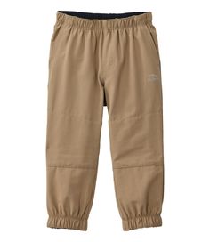 Made for rugged adventures, our Toddlers' hiking joggers feature the same ultracomfortable, durable fabric we use in our popular Cresta Pants for adults and kids. Relaxed Fit. Two-way stretch for freedom of movement. UPF 50+ fabric blocks at least 97. 5% of the sun's UV rays - 10x stronger than a white cotton tee. Superior abrasion-resistance for long-lasting wear. Durable water-resistant finish repels moisture to keep kids dry. Lightweight, durable blend of 95% nylon, 5% spandex. Machine wash a Outdoor Joggers With Pockets, Stretch Khaki Cargo Pants For Outdoor Activities, Functional Joggers With Elastic Waistband For Outdoor Activities, Functional Joggers With Elastic Waistband For Outdoor, Sporty Joggers With Cargo Pockets For Outdoor Activities, Outdoor Cotton Joggers With Cargo Pockets, Stretch Nylon Joggers For Outdoor Activities, Solid Color Outdoor Joggers With Cargo Pockets, Solid Color Cargo Pocket Joggers For Outdoor