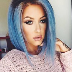 Mac Spice, Bold Hair Color, Guy Tang, Indian Human Hair, Bright Hair Colors, Brazilian Straight Hair, Bright Hair, Manic Panic, Colorful Hair